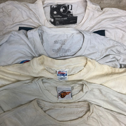 [現物] 00s 白Tシャツ(シミあり) 20pcs G0813001