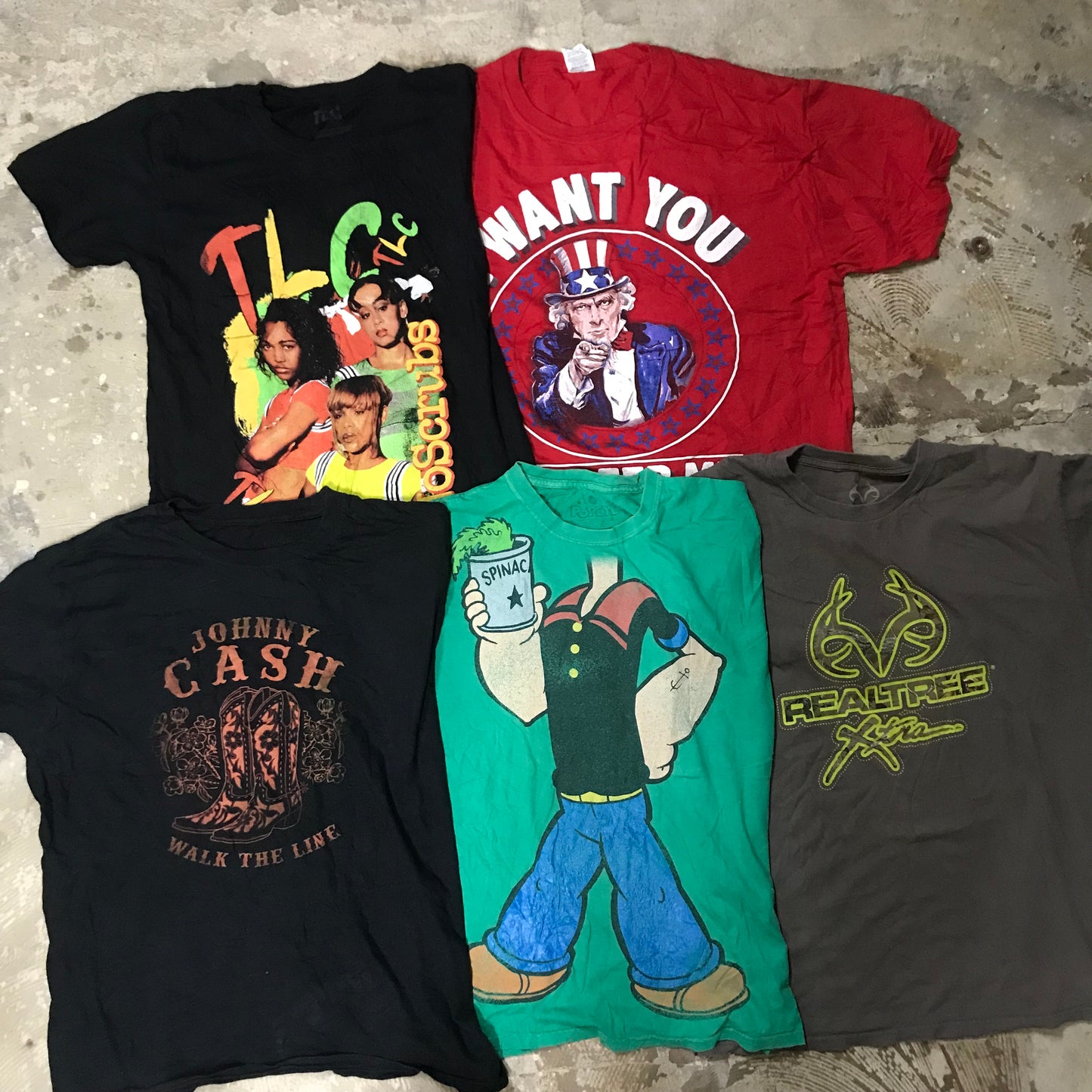 [現物] 00s アメカジプリントTシャツ 20pcs D0706003