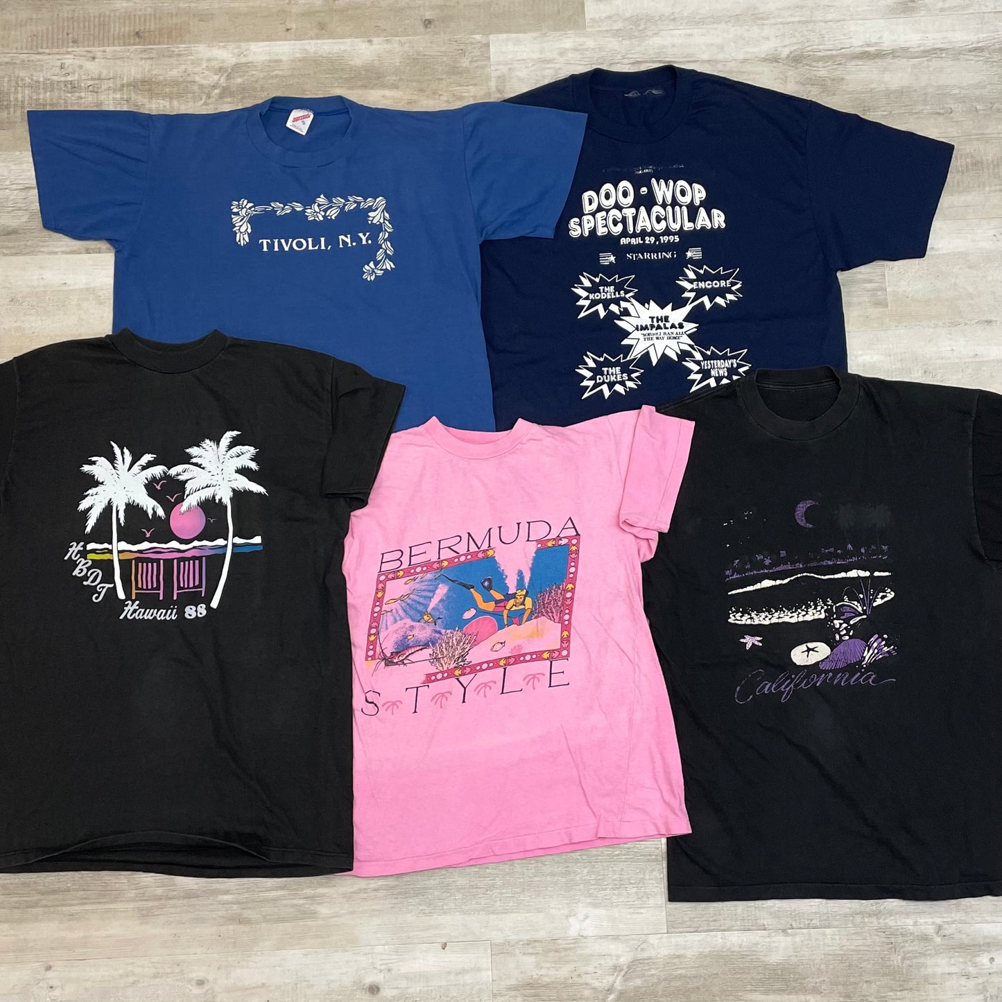 [現物] 90s カラーTシャツ 20pcs G0727002