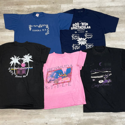 [現物] 90s カラーTシャツ 20pcs G0727002