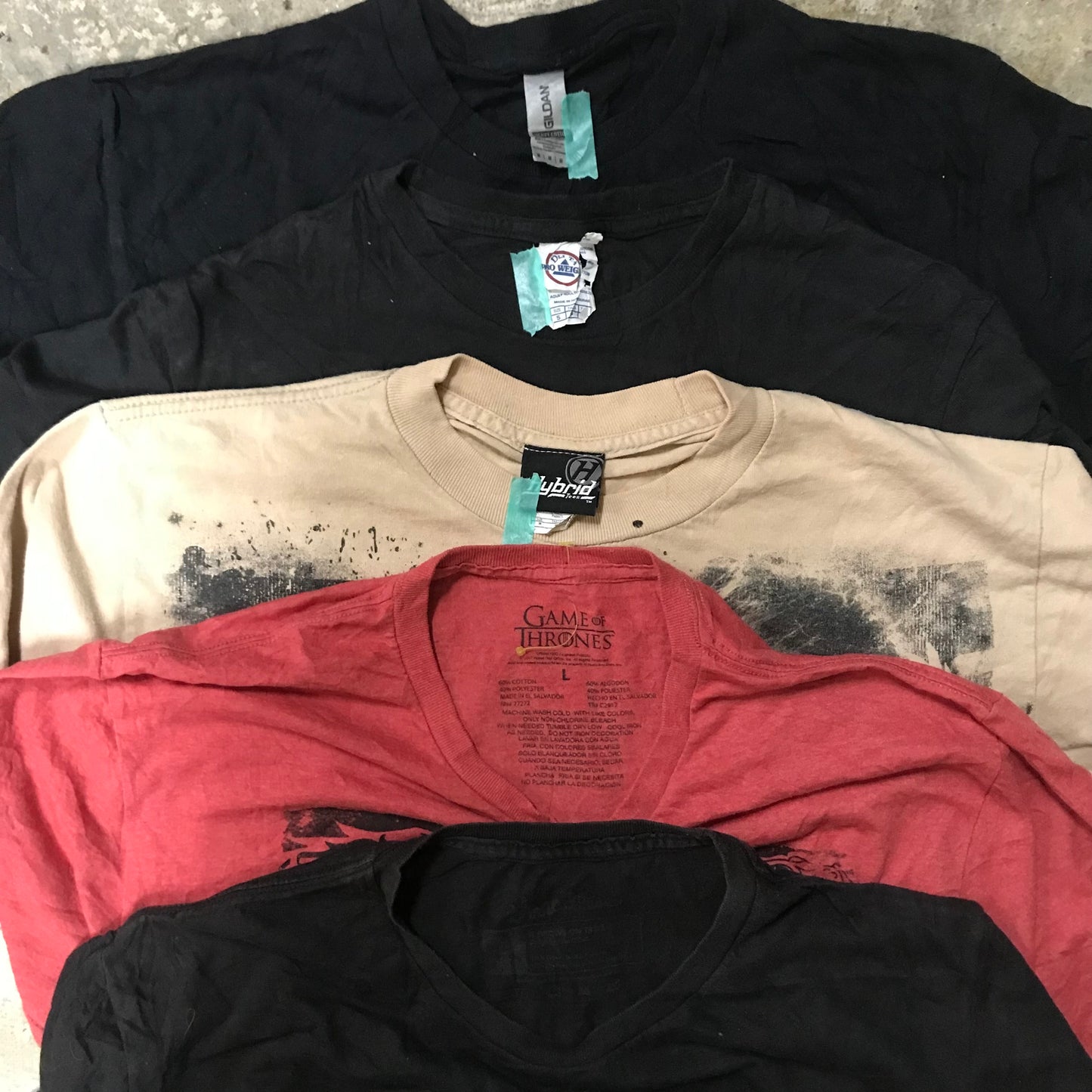 [現物] 00s アメカジプリントTシャツ 20pcs D0706003