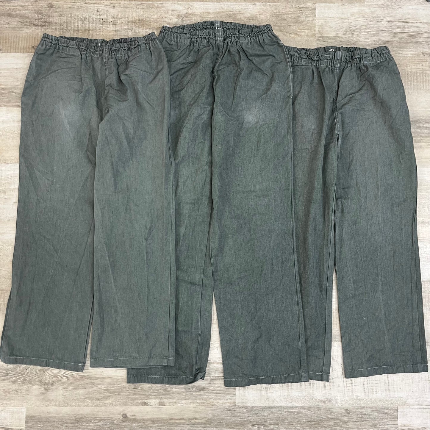 [現物] ユーロメディカルパンツ(グレー染め) 10pcs C0717003