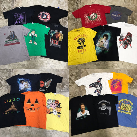 [現物] 00s アメカジプリントTシャツ 20pcs D0629005