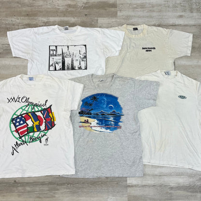 [現物] 90s 白Tシャツ(シミあり) 20pcs C0713002