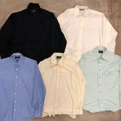 [現物] 長袖ポリシャツ/テロシャツ 20pcs E0713003