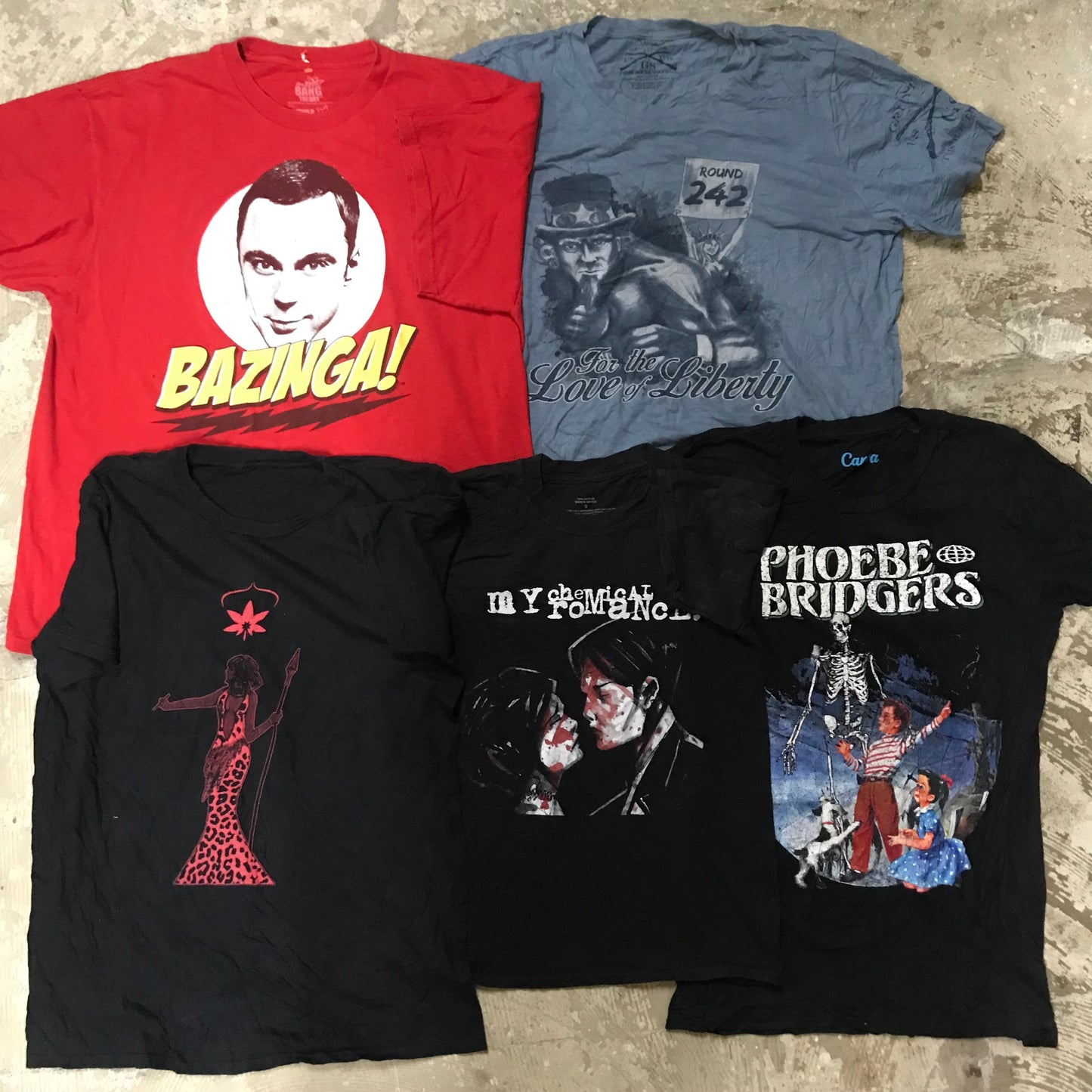 [現物] 00s アメカジプリントTシャツ 20pcs D0706001