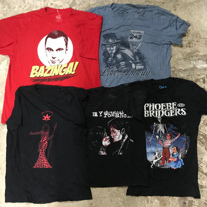 [現物] 00s アメカジプリントTシャツ 20pcs D0706001