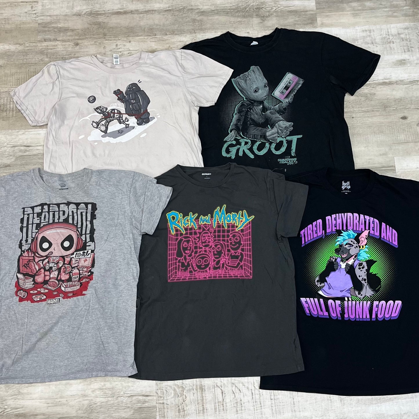 [現物] 00s キャラクターTシャツ 20pcs G0805002