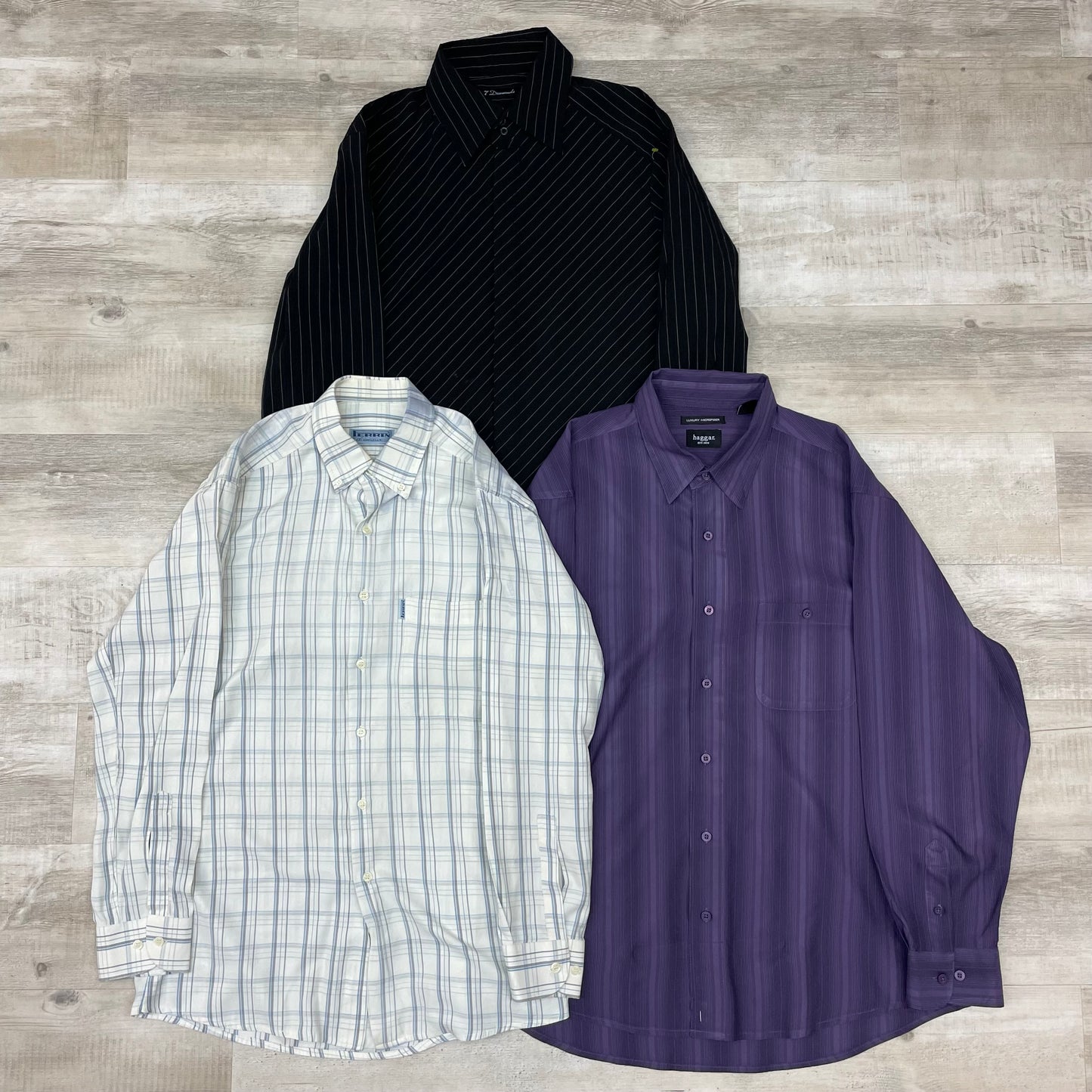 [現物] 長袖柄シャツ 11pcs G0821004