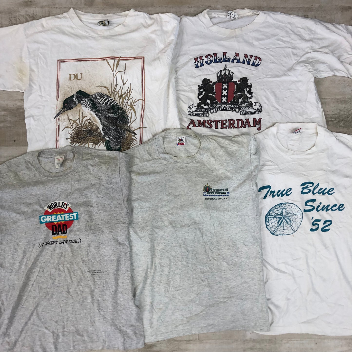 [現物] 90s 白Tシャツ(シミあり) 20pcs G0815003