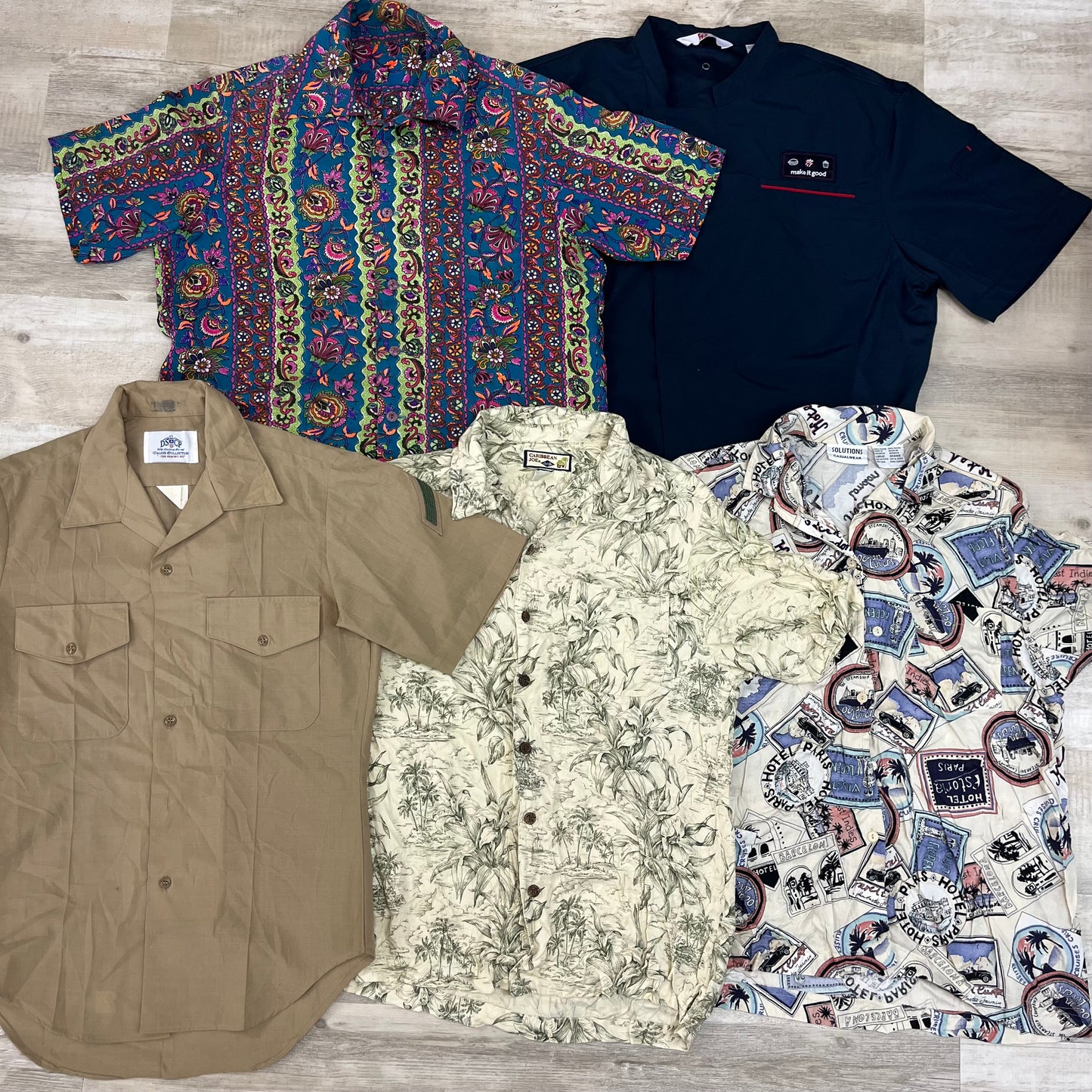 [現物] 半袖シャツミックス 20pcs C0715001