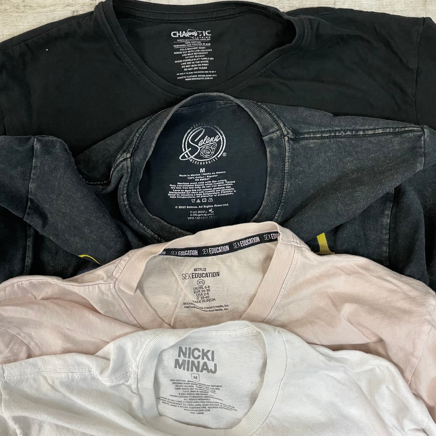 [現物] 00s 人物Tシャツ  15pcs G0807002