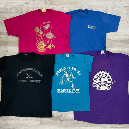 [現物] 90-00s 白Tシャツ(シミあり) 20pcs B0708004