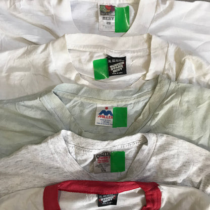 [現物] 90s 白Tシャツ(シミあり) 20pcs H0817001