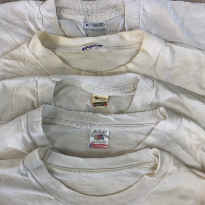 [現物] 90s 白Tシャツ(シミあり) 20pcs G0815001