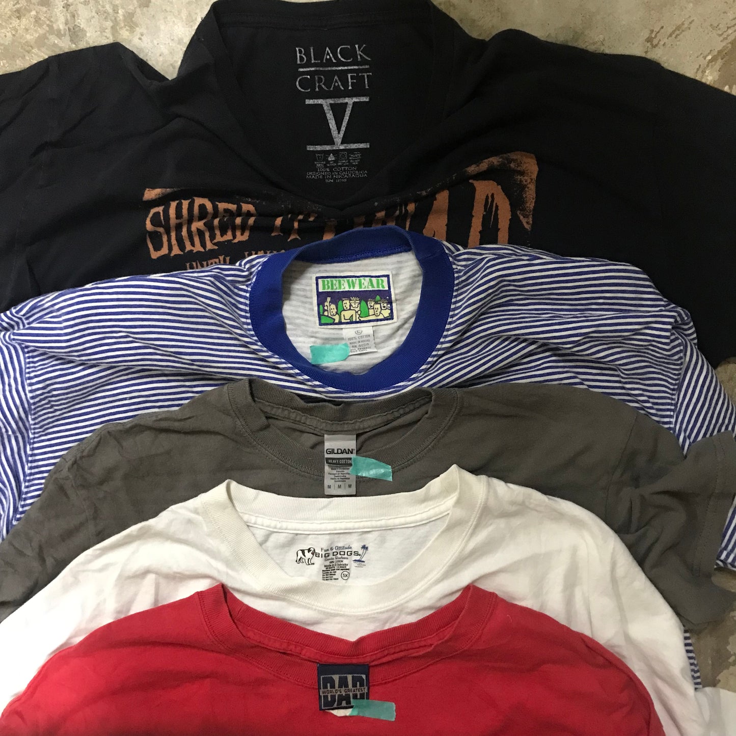 [現物] 00s アメカジプリントTシャツ 20pcs D0702004