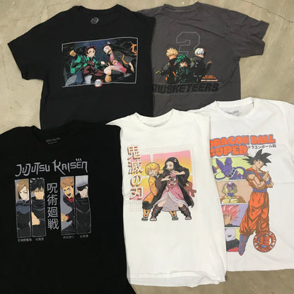 [現物] 00s アニメTシャツ 20pcs H0806002
