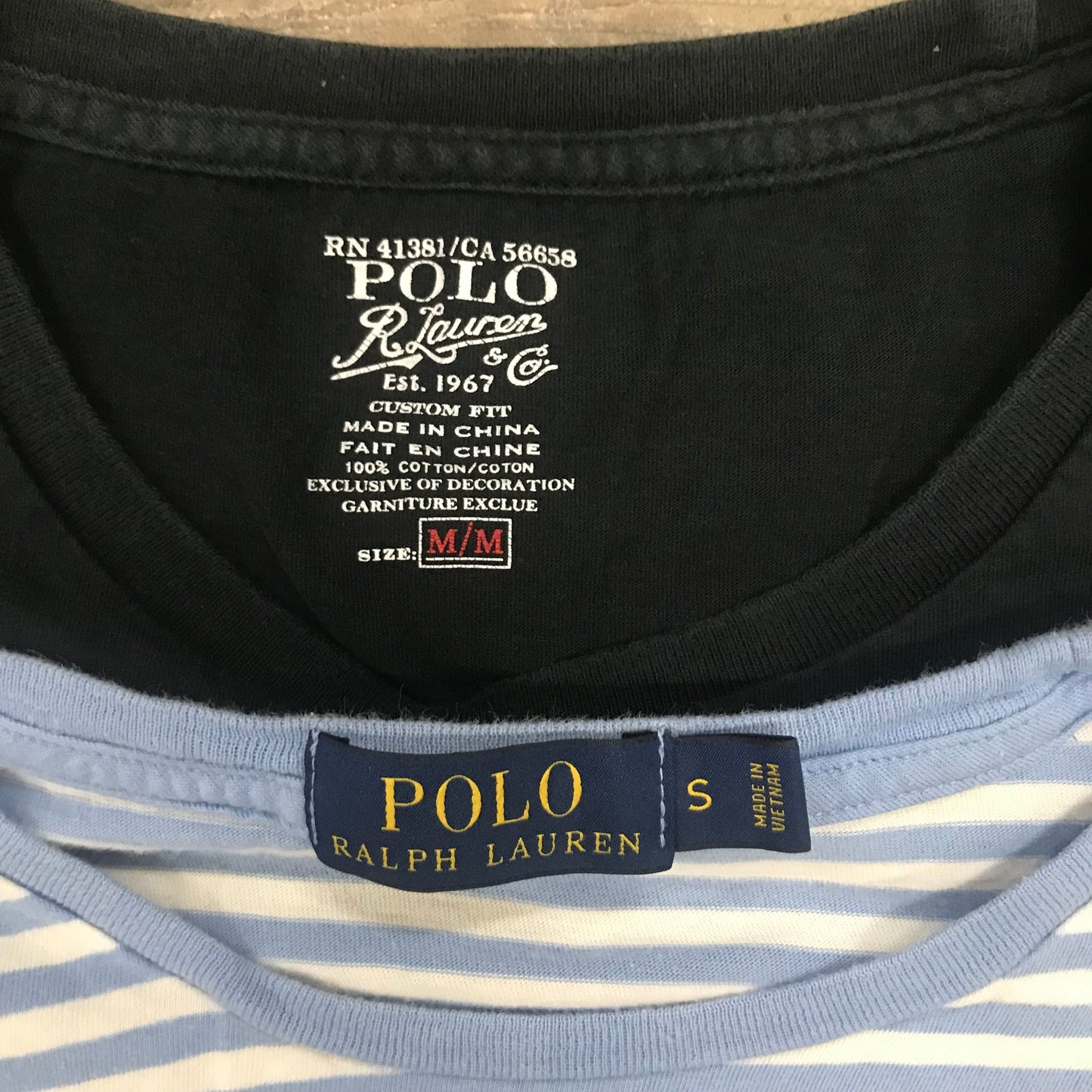 [現物] ラルフローレンTシャツ(スモールサイズ) 8pcs H0728006