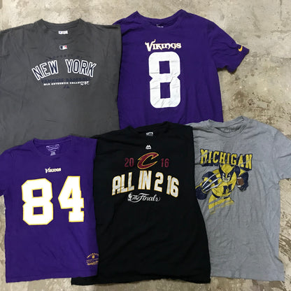 [現物] チームカレッジ系Tシャツ 20pcs D0716001