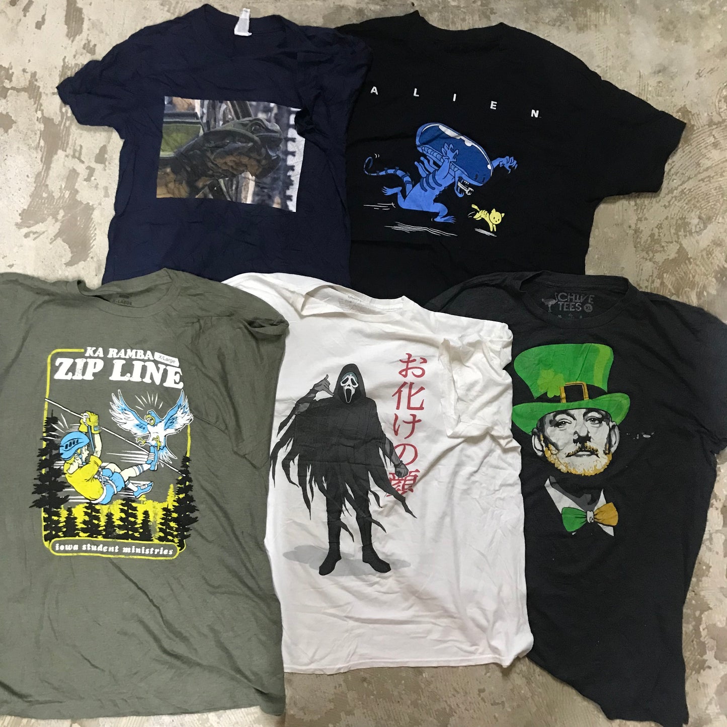 [現物] 00s アメカジプリントTシャツ 20pcs D0706001