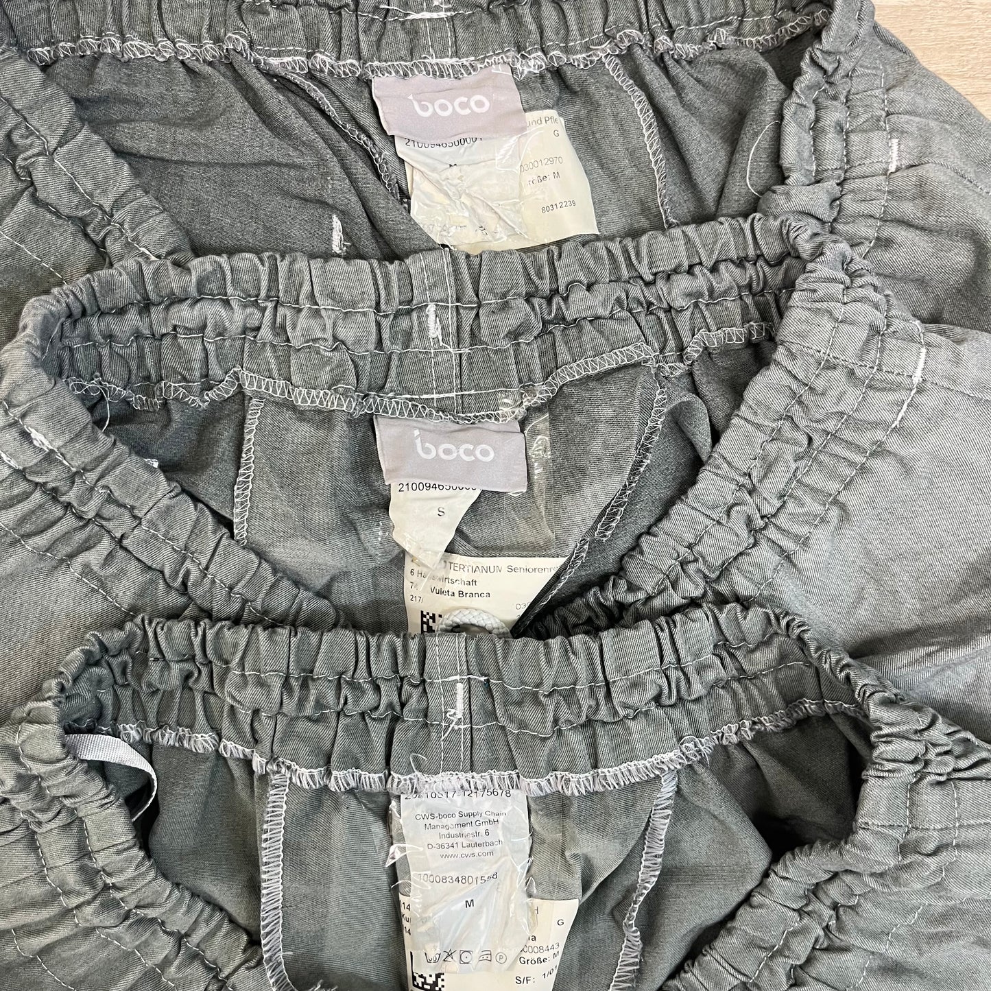[現物] ユーロメディカルパンツ(グレー染め) 10pcs C0717003