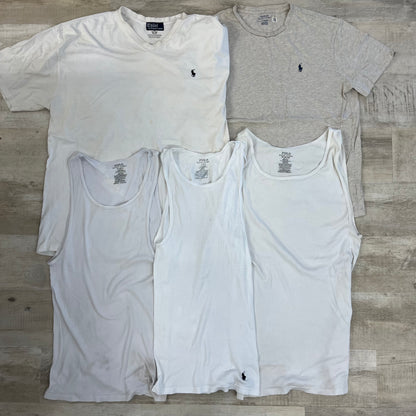 [現物] ラルフ白Tシャツ(シミあり) 20pcs