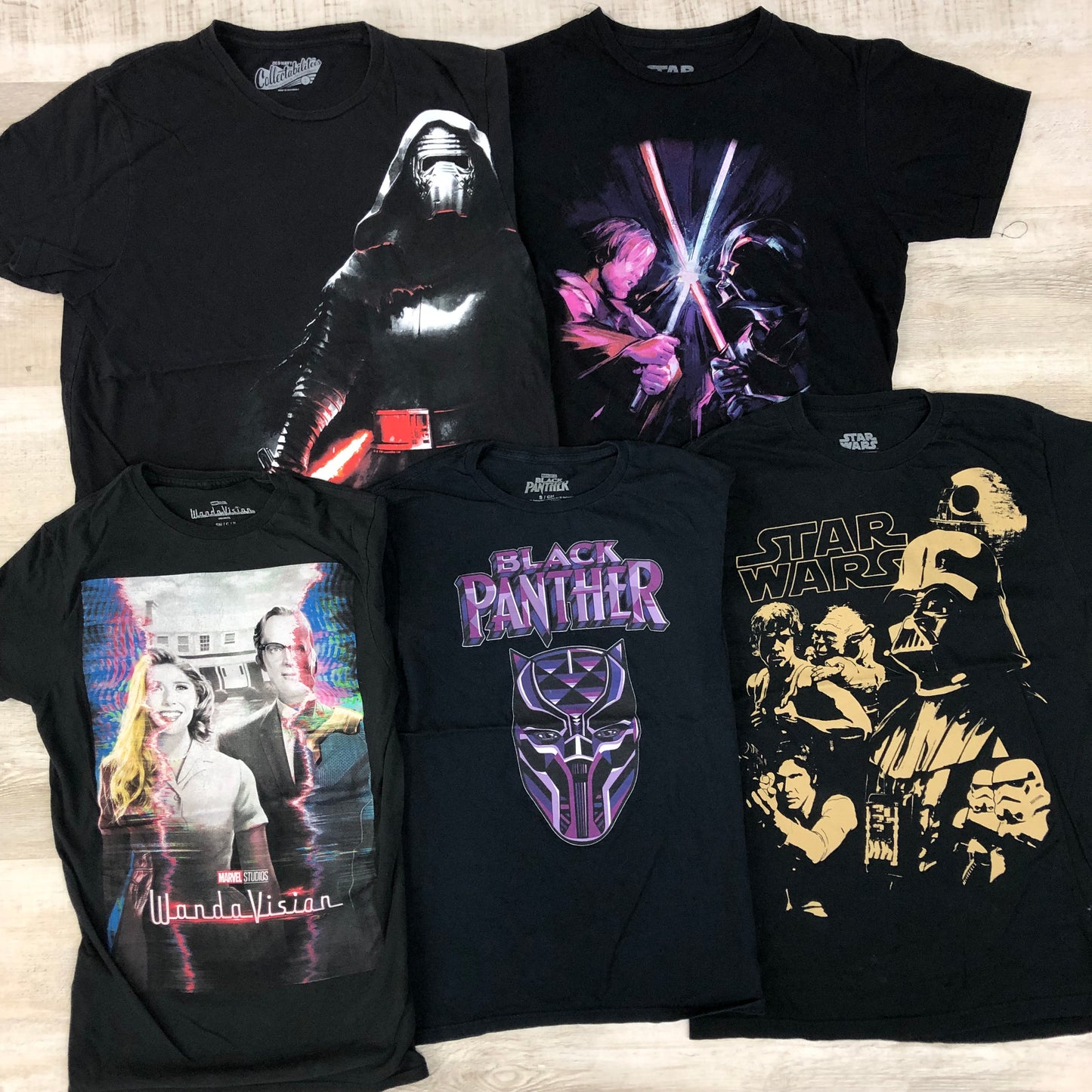 [現物] US ブラックTシャツ 20pcs G0814003