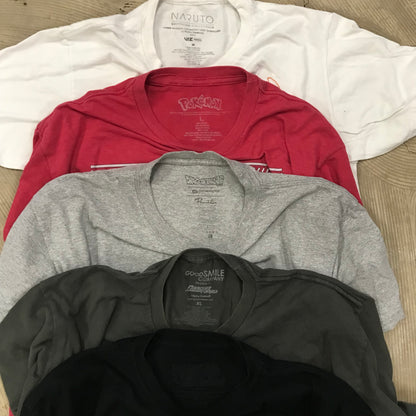 [現物] アニメTシャツ 20pcs H0803005