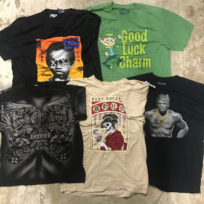 [現物] 00s アメカジプリントTシャツ 20pcs D0702001