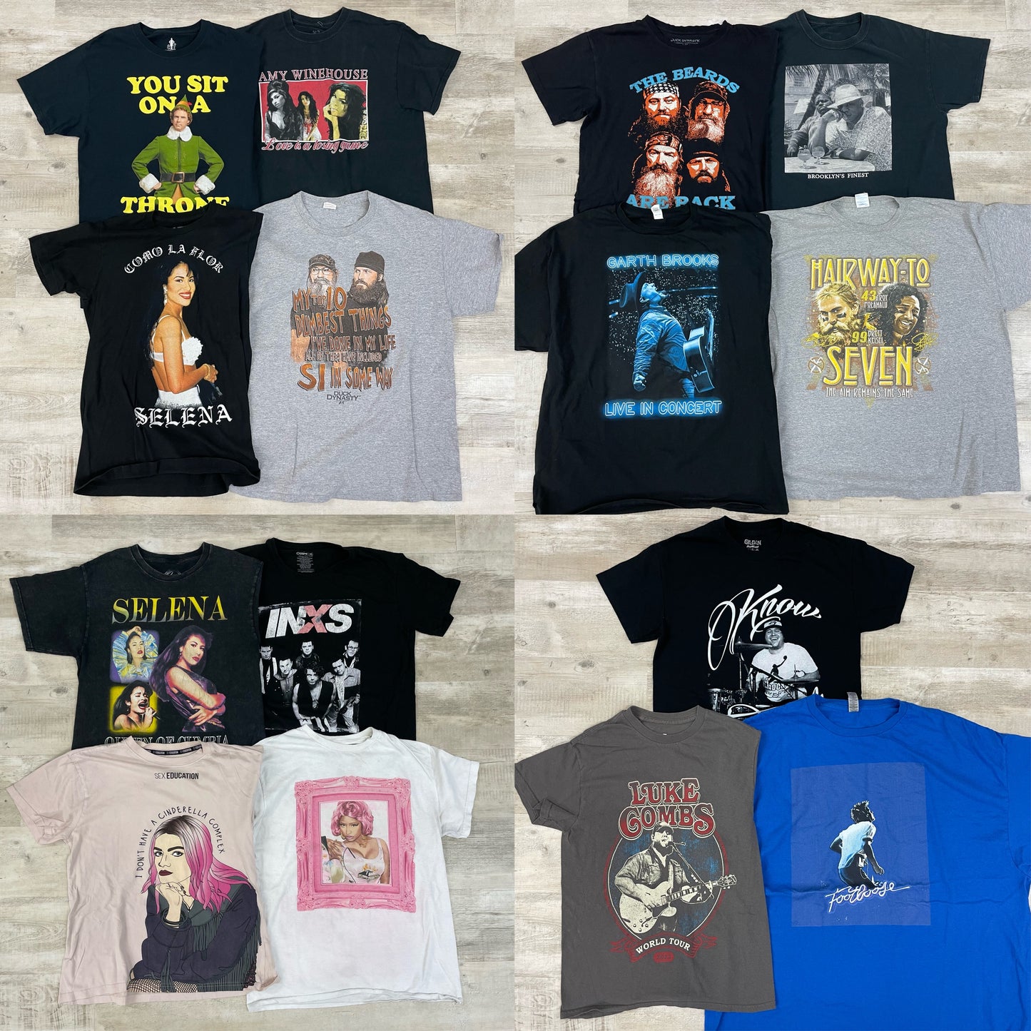 [現物] 00s 人物Tシャツ  15pcs G0807002