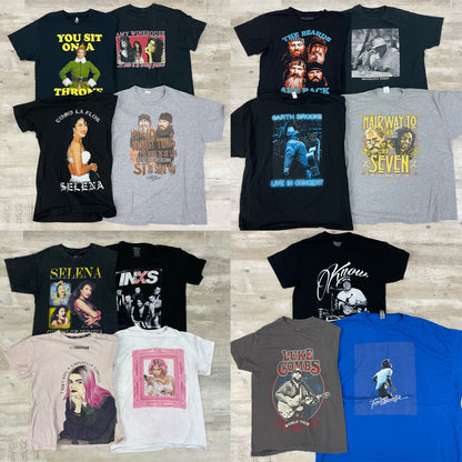 [現物] 00s 人物Tシャツ  15pcs G0807002