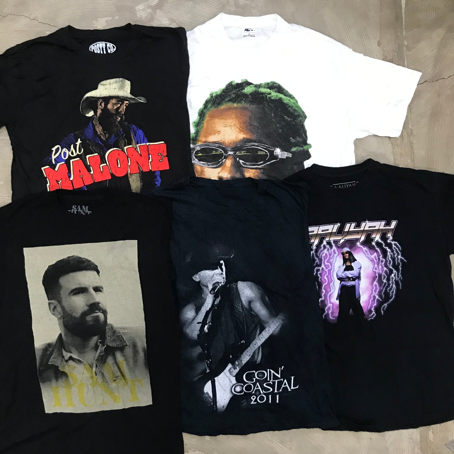 [現物] ミュージック/バンドTシャツ 20pcs D0716002