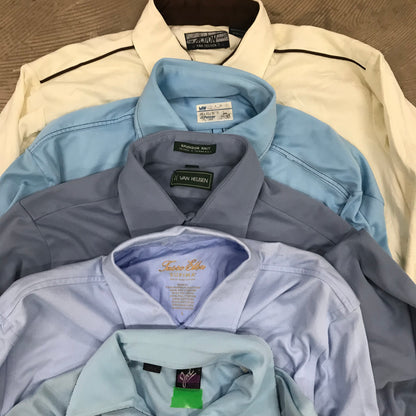 [現物] 長袖シャツ/シルク/ポリ/レーヨン 20pcs H0728001