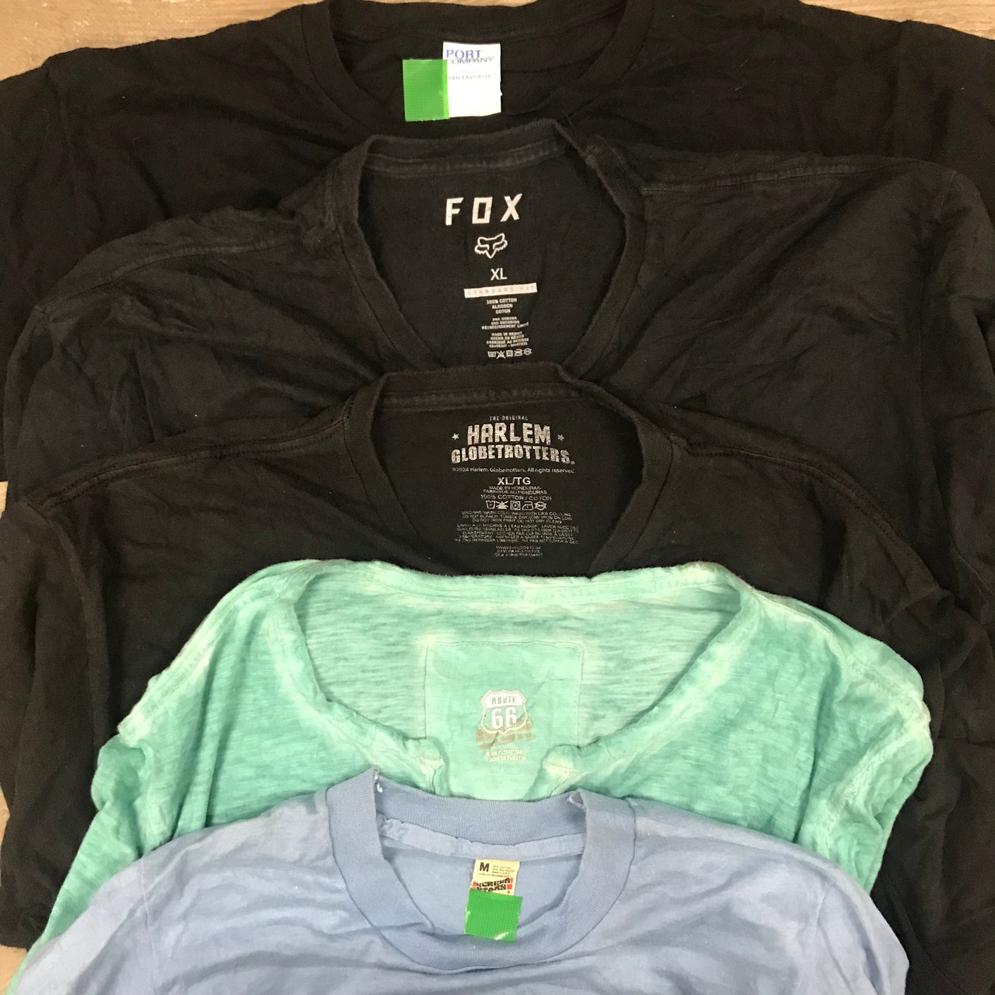 [現物] アメカジプリントTシャツ 20pcs G0730003