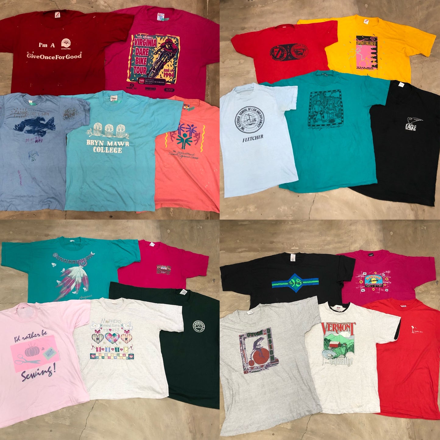 [現物] 90s Tシャツ 20pcs E0709001
