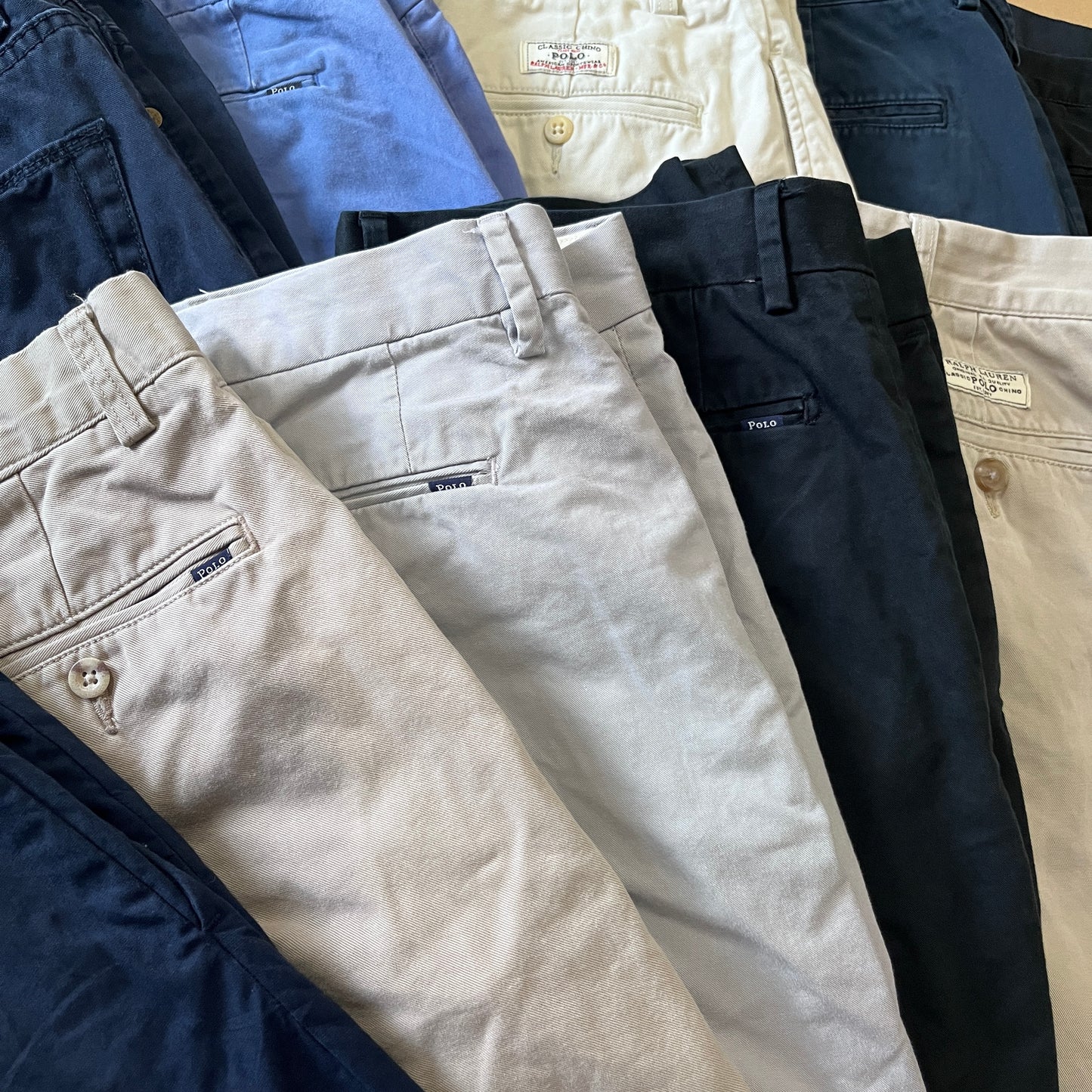[現物] ラルフローレンコットンパンツ 10pcs L0814003
