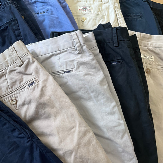 [現物] ラルフローレンコットンパンツ 10pcs L0814003