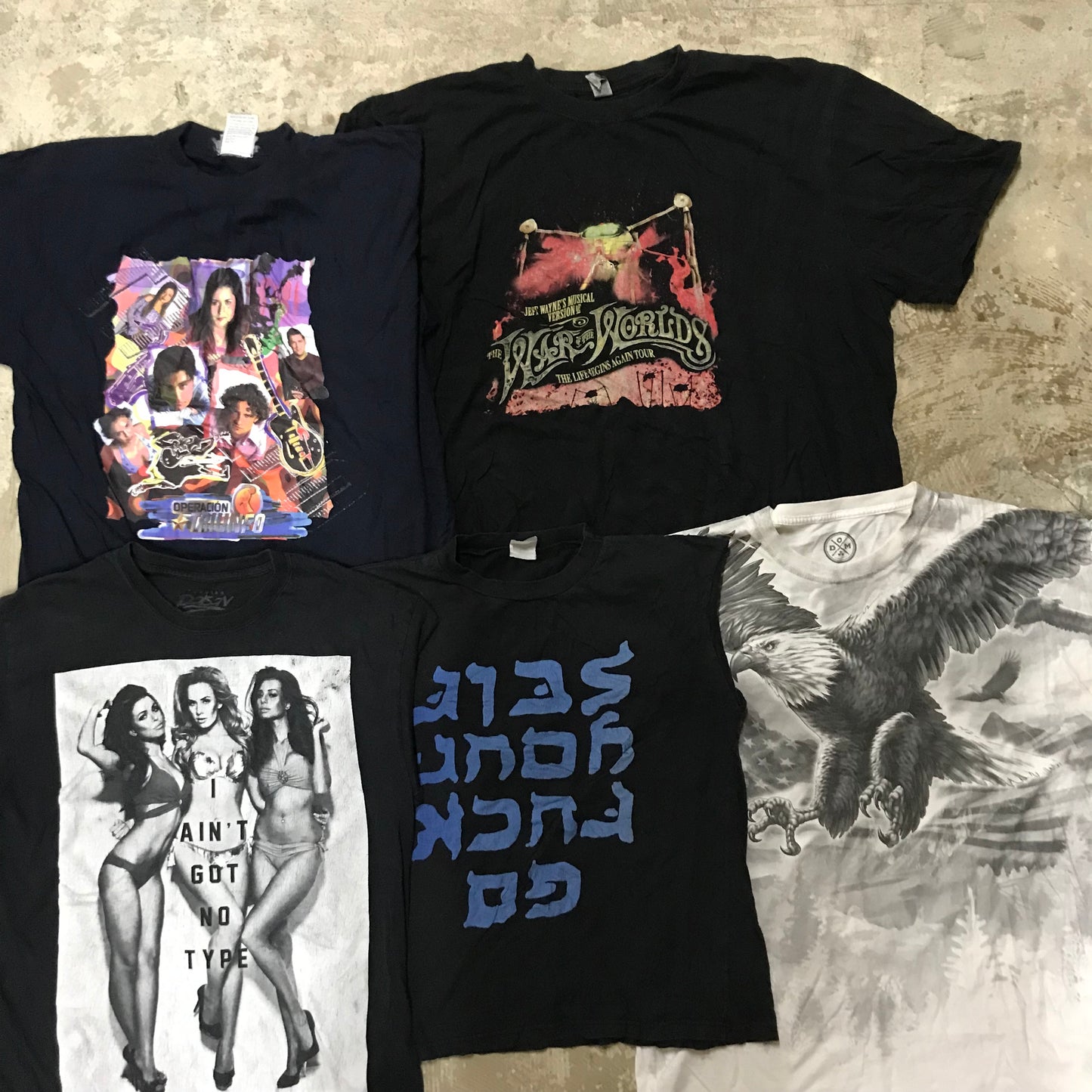 [現物] 00s アメカジプリントTシャツ 20pcs D0707004