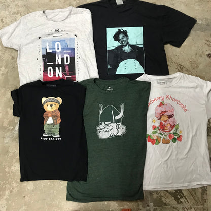 [現物] 00s アメカジプリントTシャツ 20pcs D0707003
