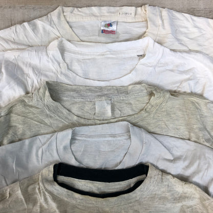 [現物] 90s 白Tシャツ(シミあり) 20pcs G0812002