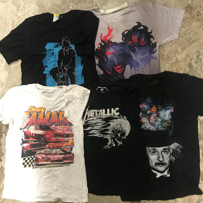 [現物] 00s アメカジプリントTシャツ 20pcs D0702002