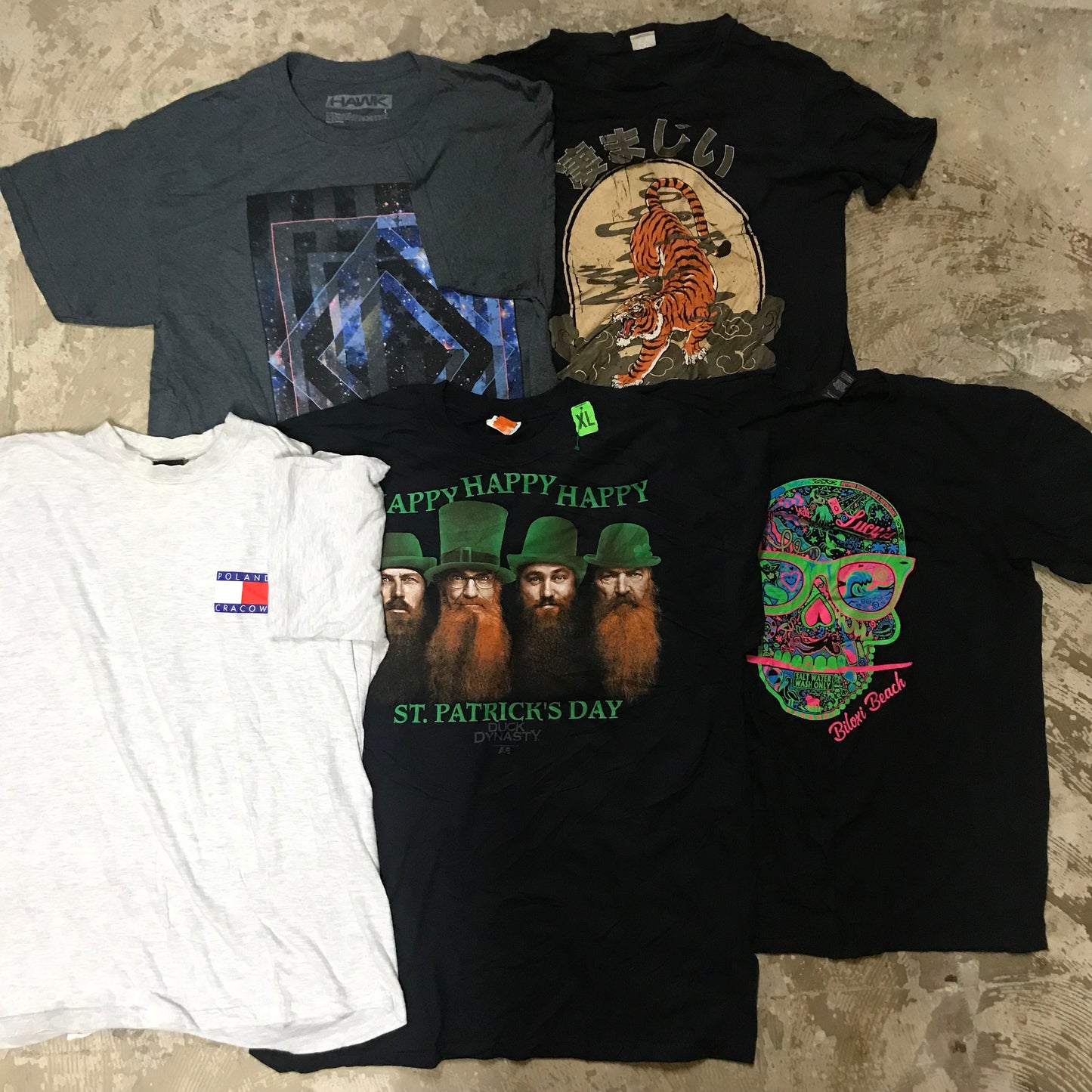 [現物] 00s アメカジプリントTシャツ 20pcs D0706002