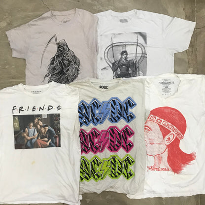[現物] 00s 白Tシャツ(シミあり) 20pcs D0716003