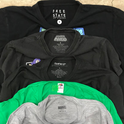 [現物] キャラクターTシャツ 20pcs H0803004
