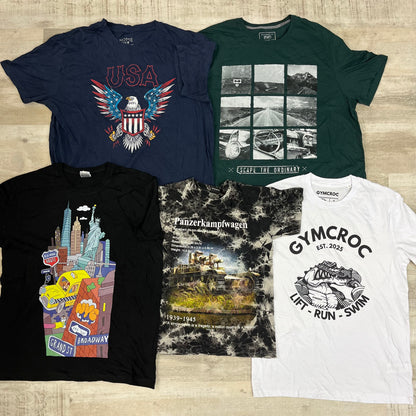 [現物] 00s アメカジプリントTシャツ 20pcs C0714001