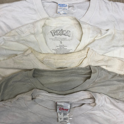 [現物] 00s 白Tシャツ(シミあり) 20pcs G0813001