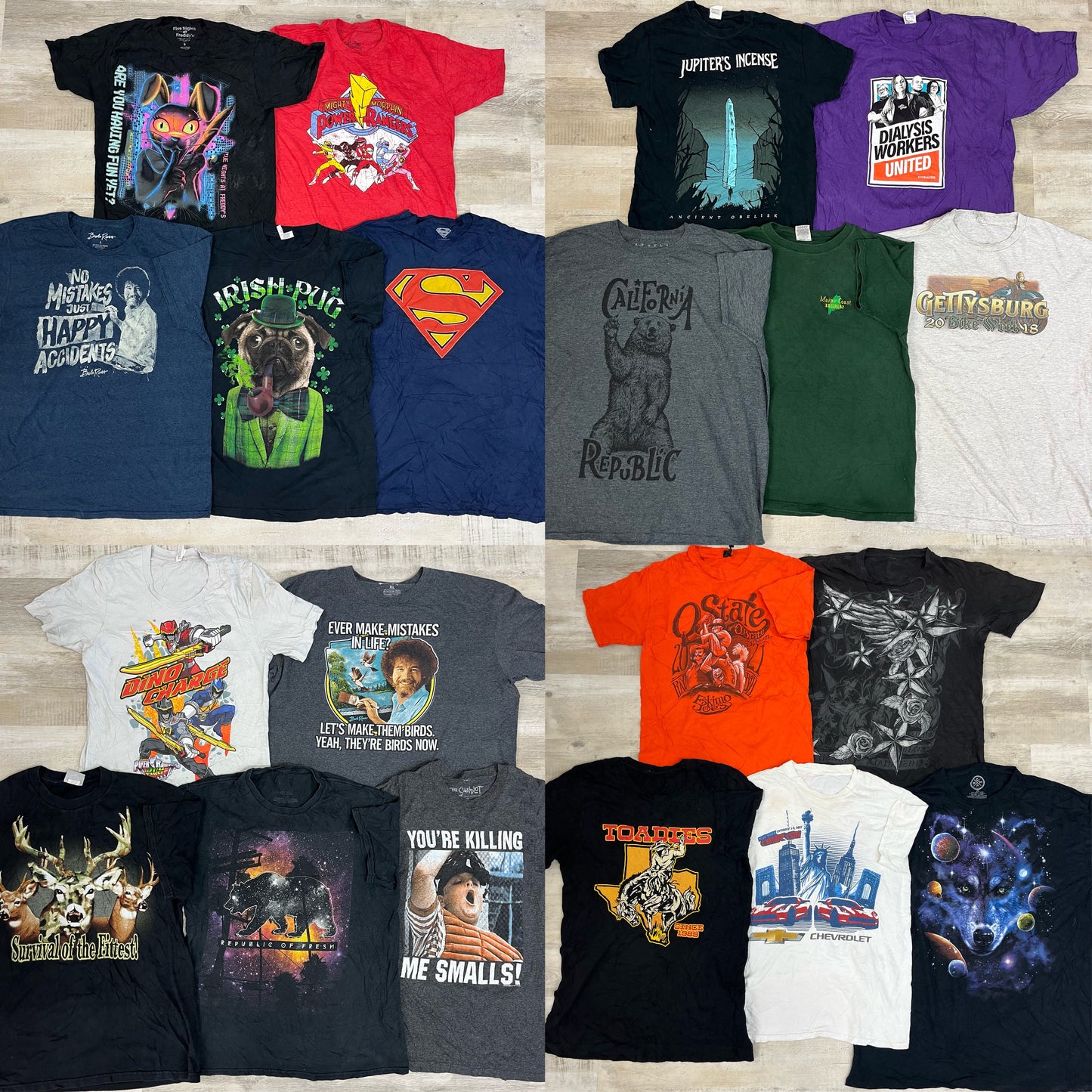 [現物] 00s アメカジプリントTシャツ 20pcs C0714003
