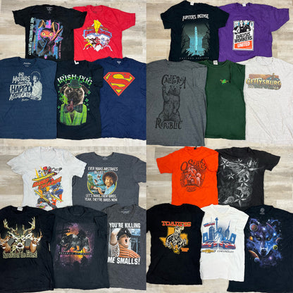 [現物] 00s アメカジプリントTシャツ 20pcs C0714003