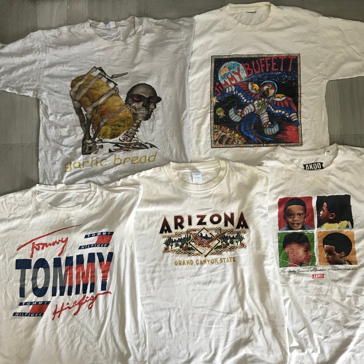 [現物] 00s 白Tシャツ(シミあり) 20pcs H0813002
