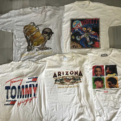 [現物] 00s 白Tシャツ(シミあり) 20pcs H0813002
